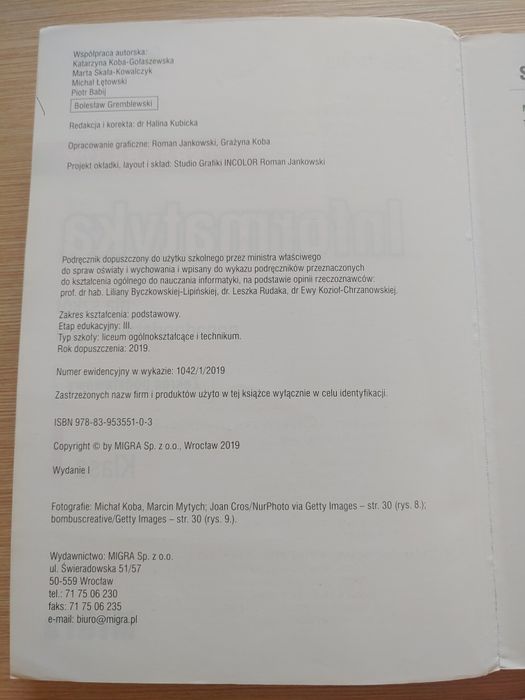 Informatyka kl.1