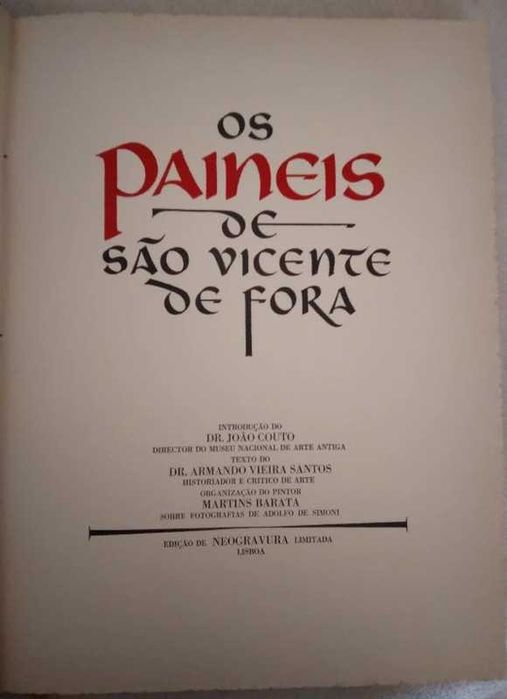Os Painéis de São Vicente de Fora