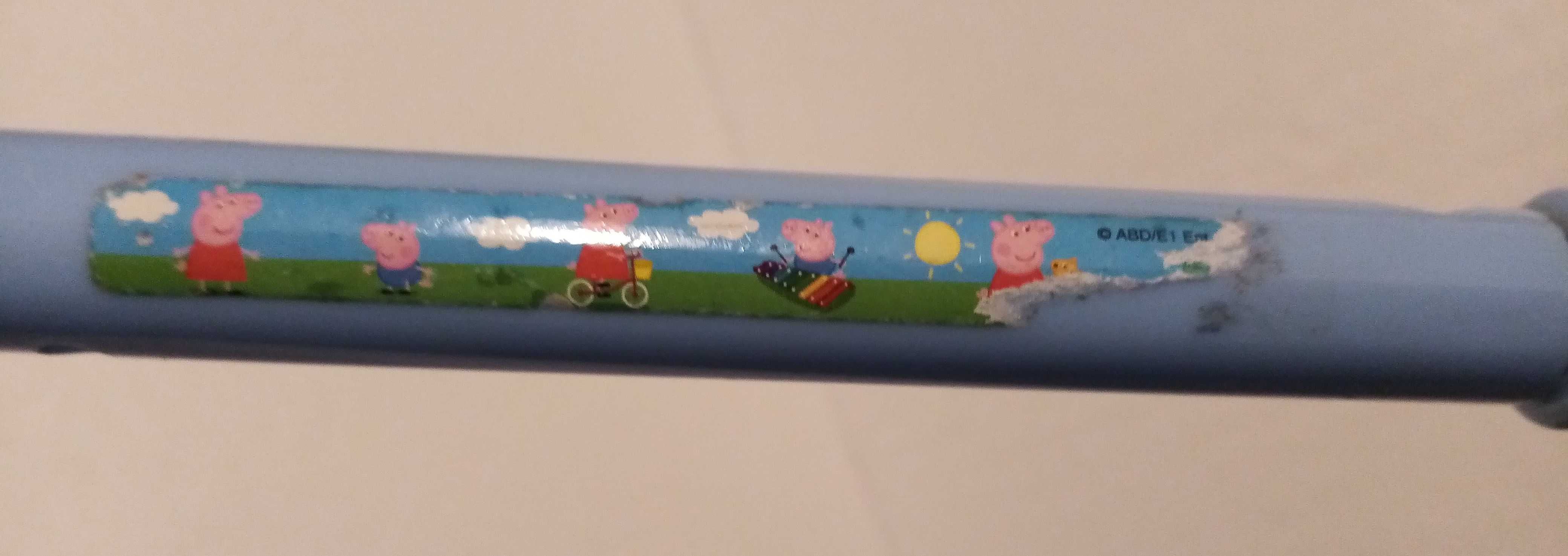 flet prosty niebieski świnka Pepa