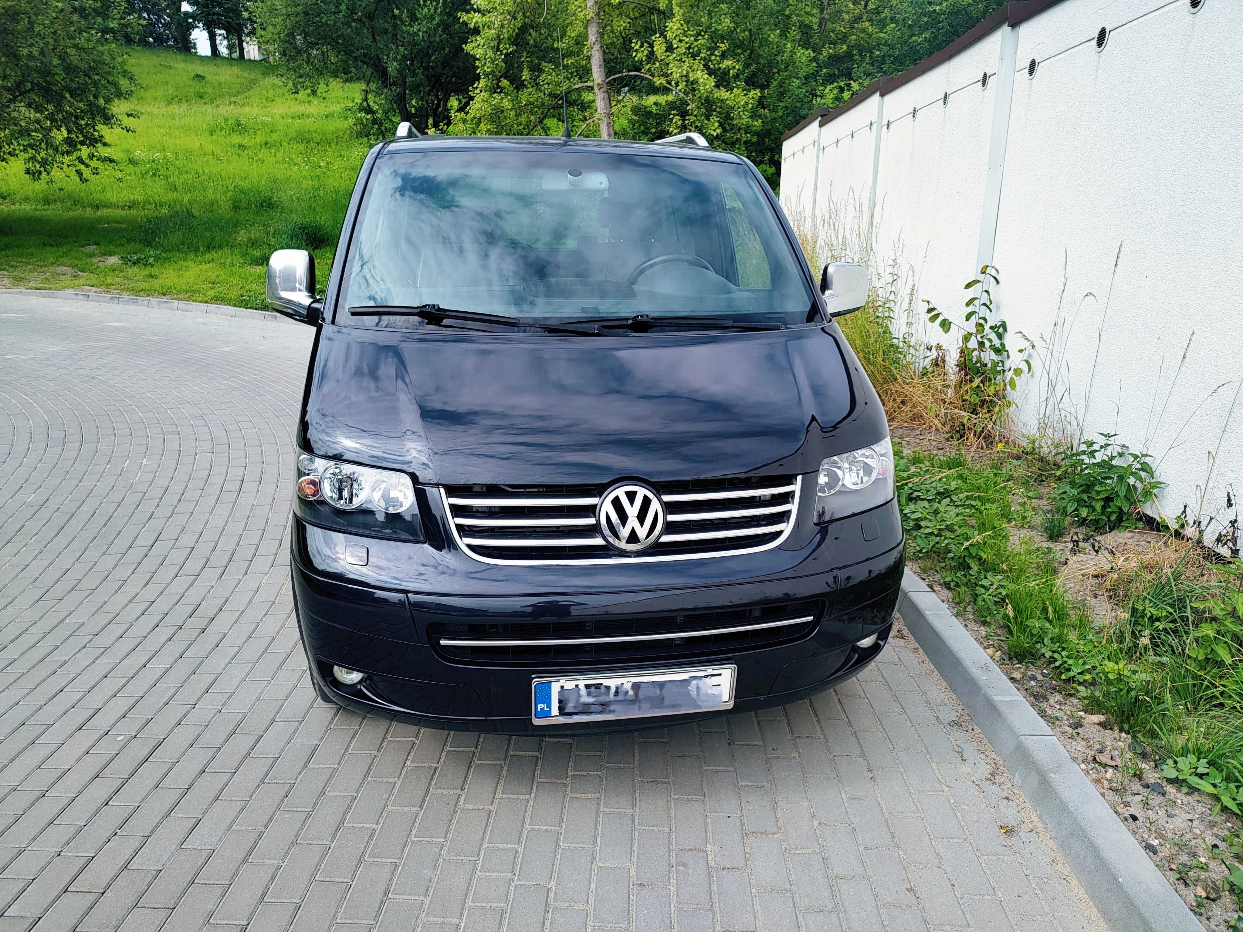 Volkswagen Multivan Transporter T5 Highline Automat 7 osobowy, Zamiana