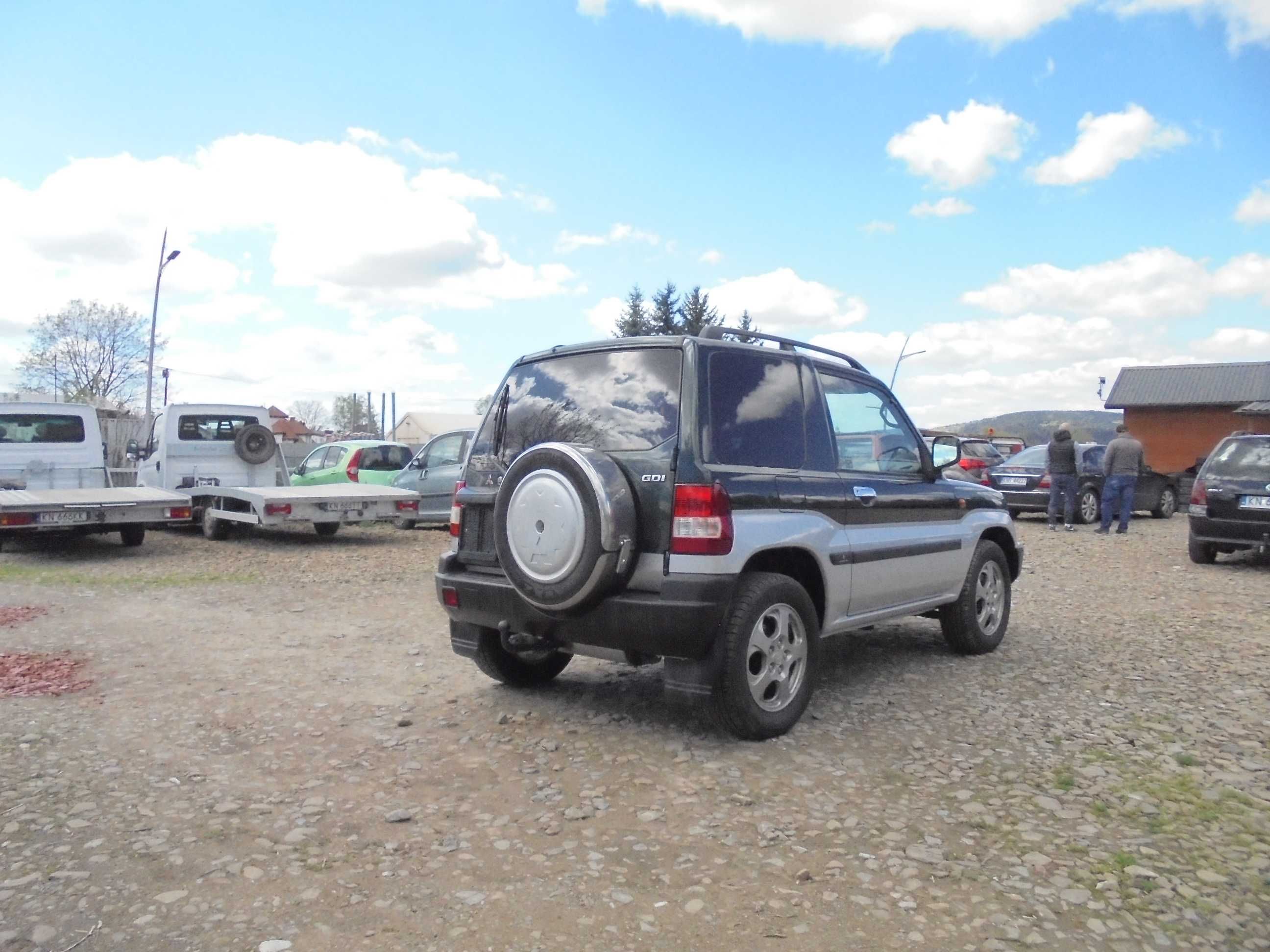 Mitsubishi Pajero Pinin4x4Klima125tys.1.8GDI 120KM Bez Rdzy.Reduktor.