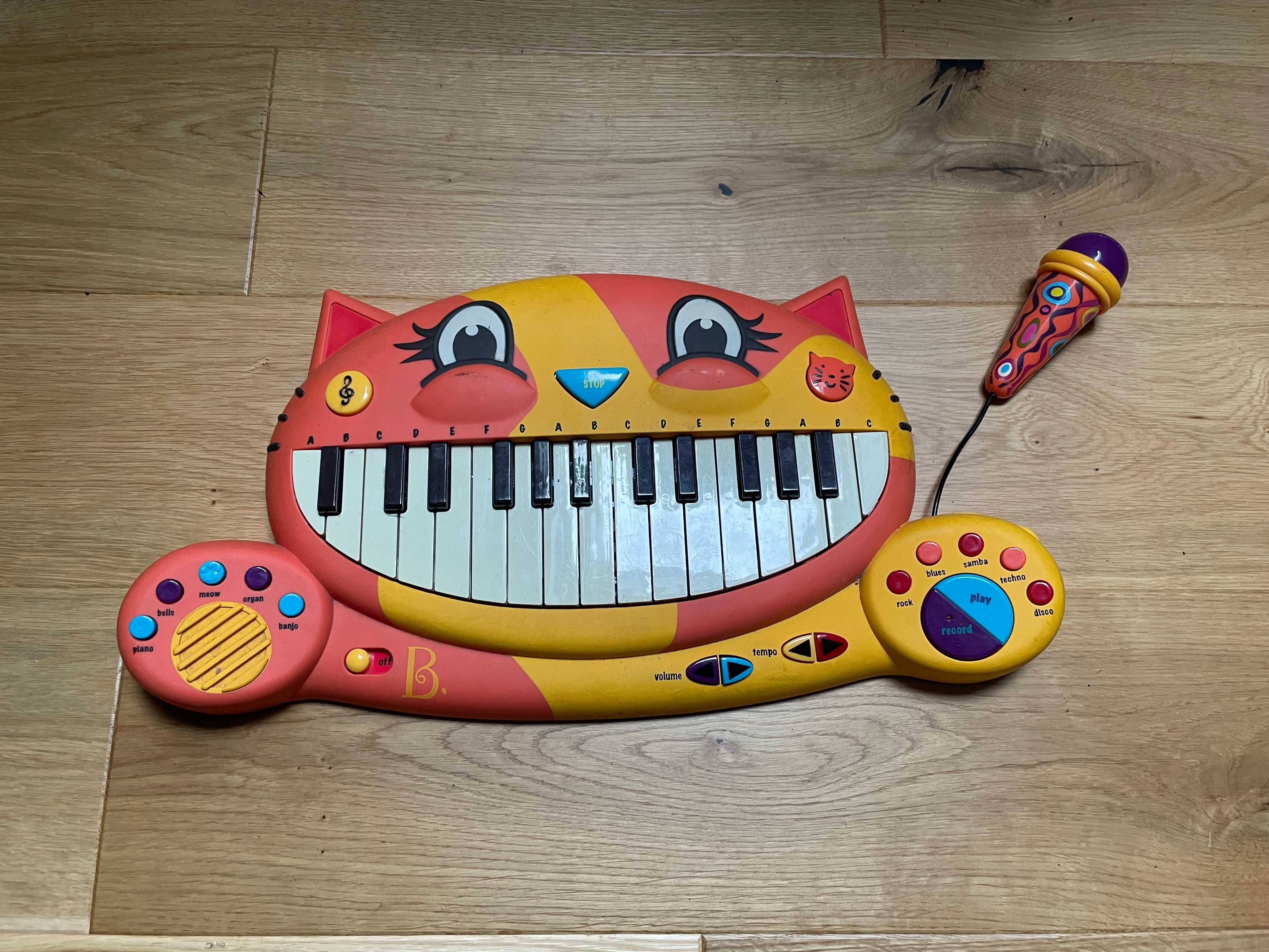 B.Toys pianinko z mikrofonem kotek MEOWSIC BX 1025