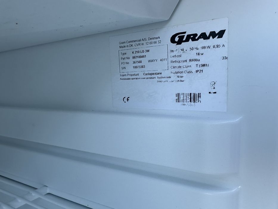 Професійний Холодильник gram k210lg 3w