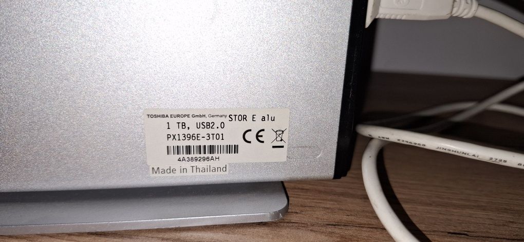 Dysk zewnętrzny SSD Toshiba (PX1396E-3T01)

Dysk zewnętrzny SSD Toshib