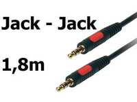 Kabel AUX Prolink Jack 3,5mm- Jack 3,5mm 1,8m