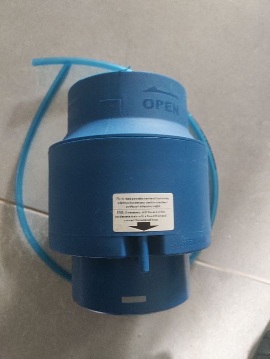 Skraplacz kondensatu do kominka wentylacyjnego 125