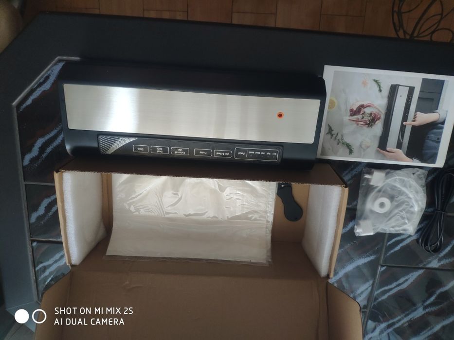 Вакуматор на 220вольт нержавіючої сталі