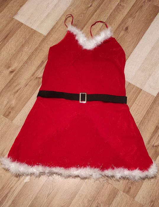 Еротичний костюм снігуроньки, новорічний костюм , святковий новорічний