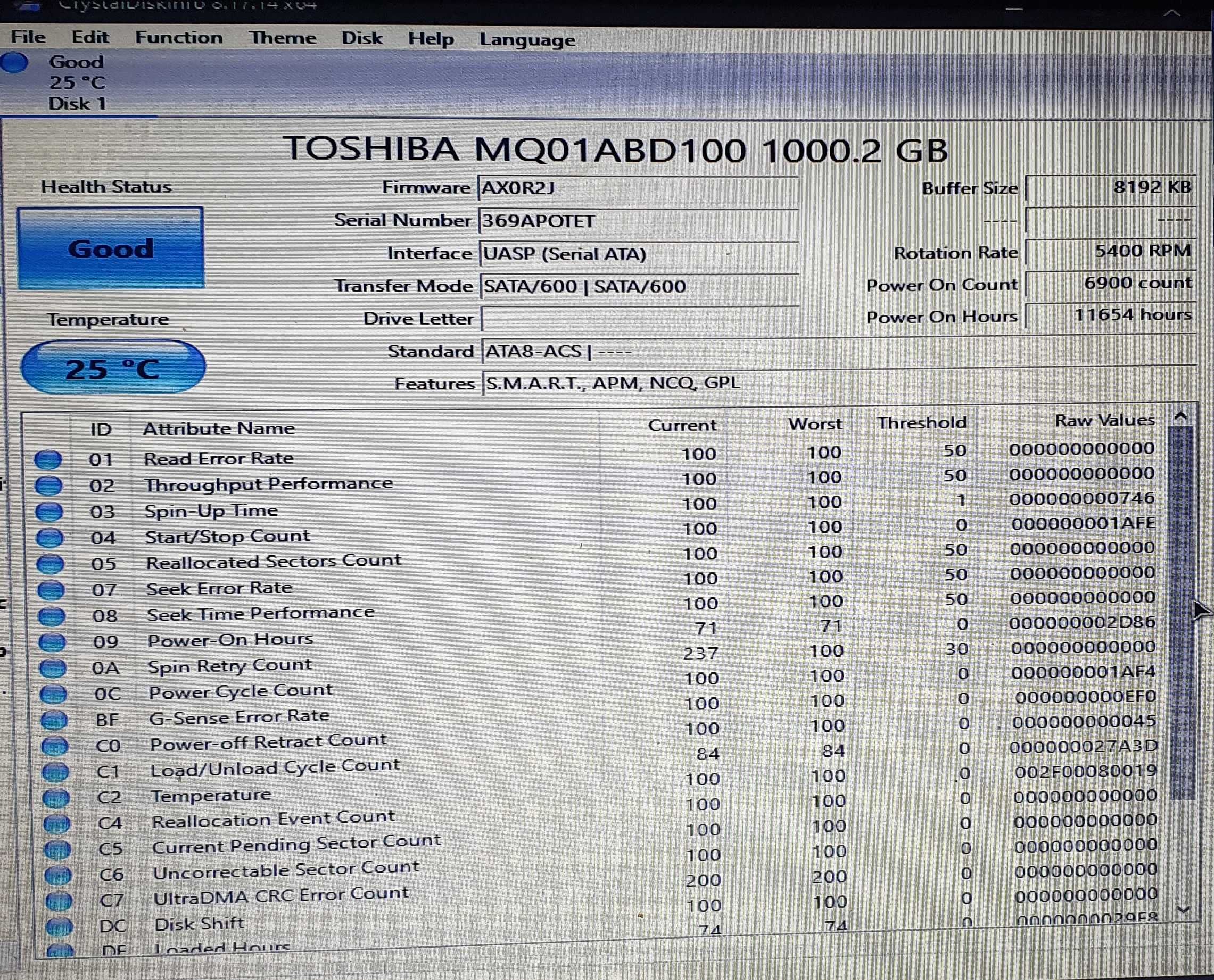 Dysk 1TB 2.5" Samsung Seagate WD Toshiba sprawny