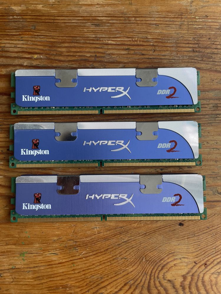 Pamięć Kingston HyperX, DDR2, 2 GB, 1066MHz  (KHX8500D2K2/2G)