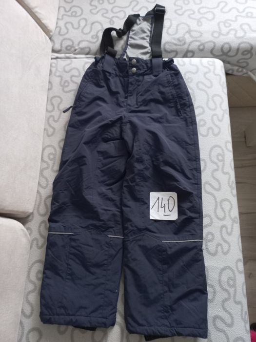 Spodnie narciarskie dla chłopca rozmiar 140