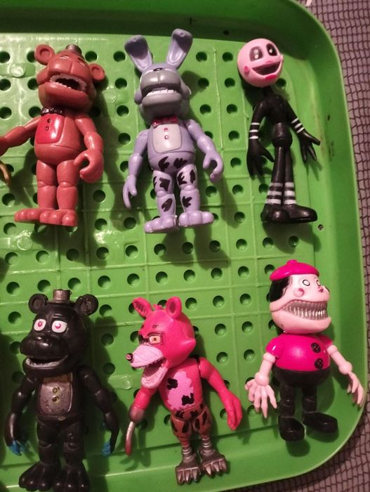 Колекція Аніматроніки Фнаф 12 шт.резинові