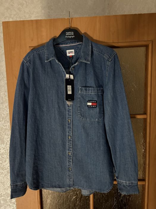 Нова джинсова рубашка жіноча від tommy hilfiger