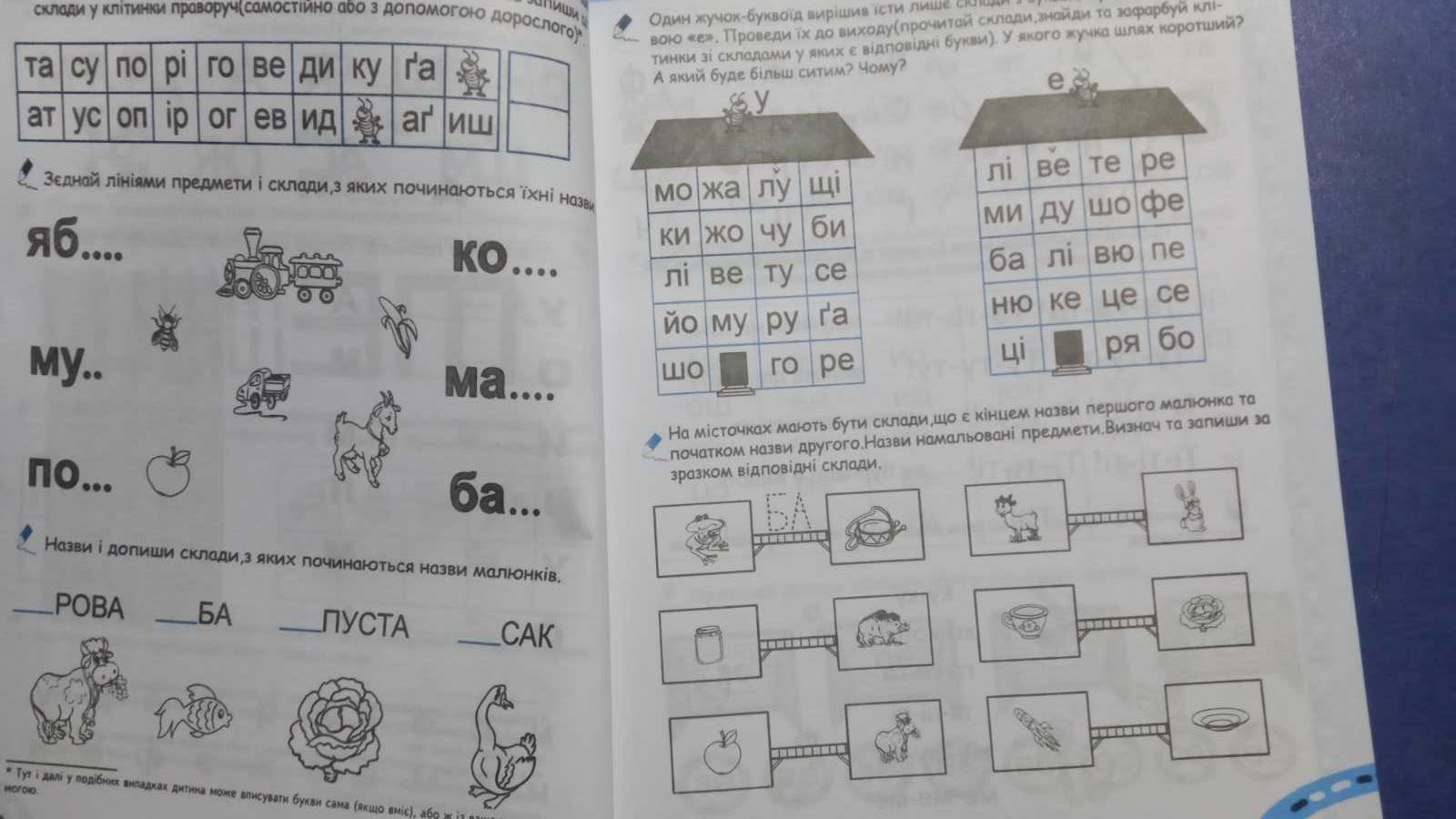 Федієнко В.  Ми готуємось до школи без проблем. Робочий зошит