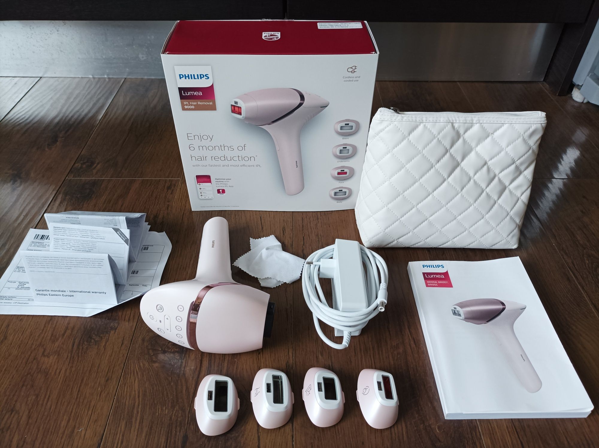 Philips Lumea IPL 9000 BRI 957/00 do depilacji światłem IPL