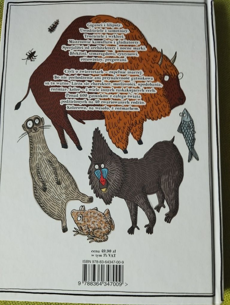 Atlas zwierzat ilustrowany
