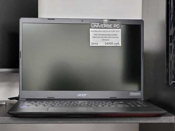 Ноутбук 15,6 Acer ex215 , новый год гарантия магазин