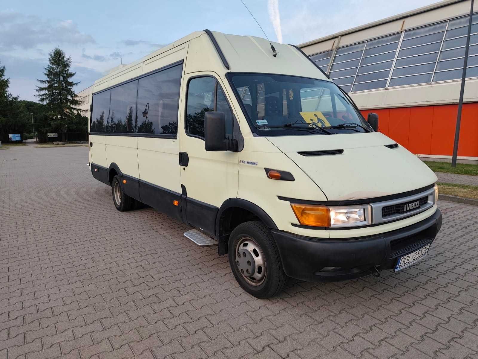 Iveco Daily 50C15 KLIMA Nawiewy 19+1 Zadbany Nowe opony