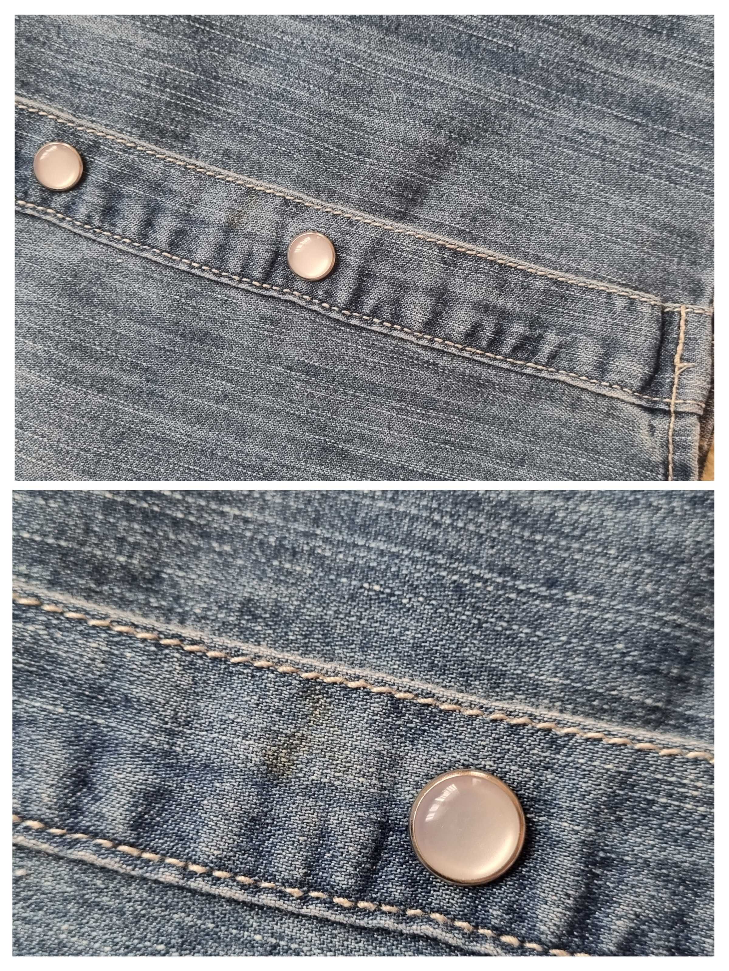 Koszulka damska jeansowa Premium Denim rozmiar S