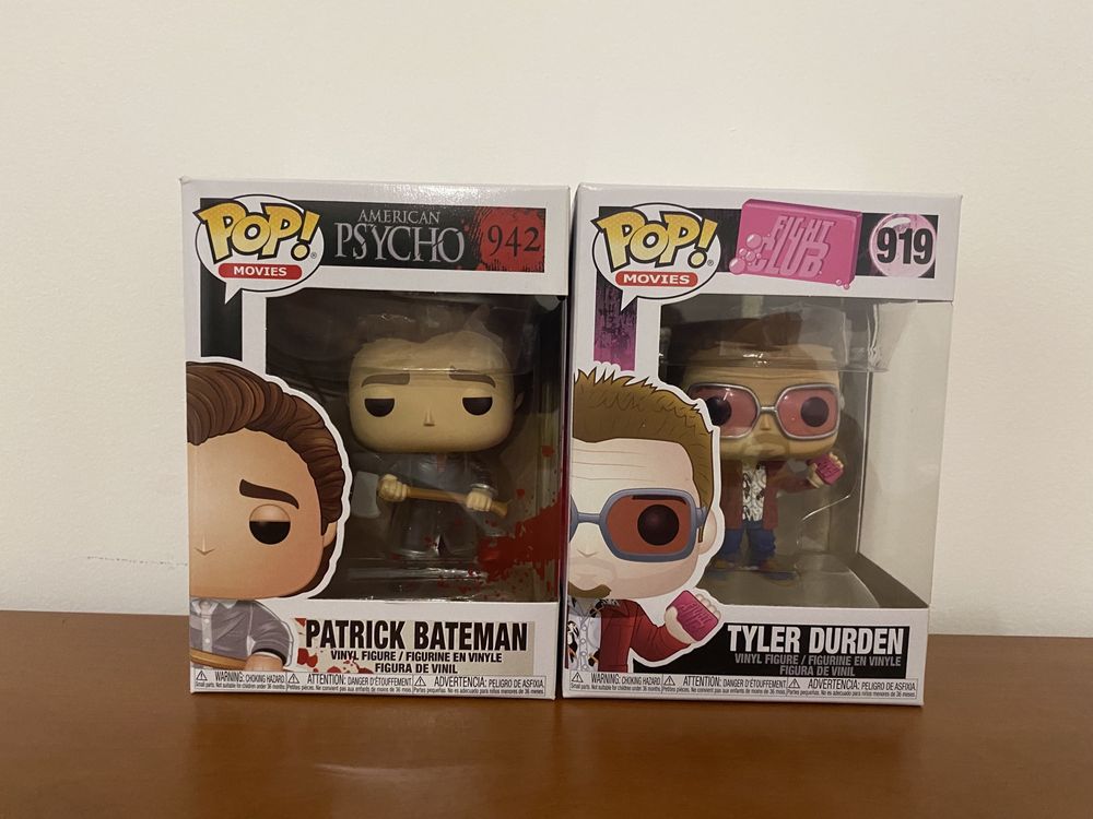 funko pop american psycho e fight club