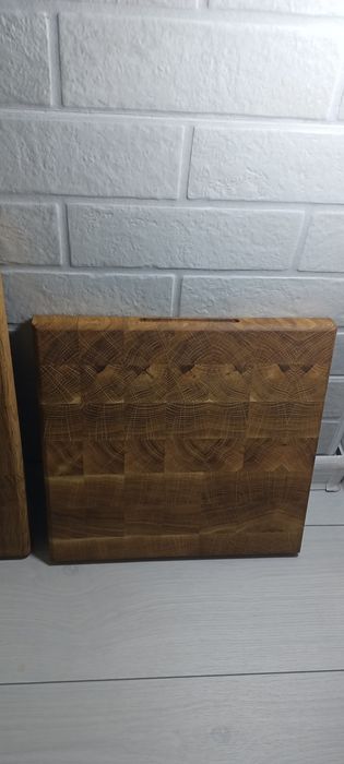 Кухонна торцева обробна дошка з дуба. Торцеві обробні дошки. 25*30*3.5