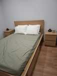 Cama MALM ikea 140×200 + estrado