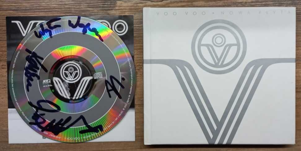 Płyta CD. Voo Voo - Nowa płyta. Autografy zespołu na płycie!