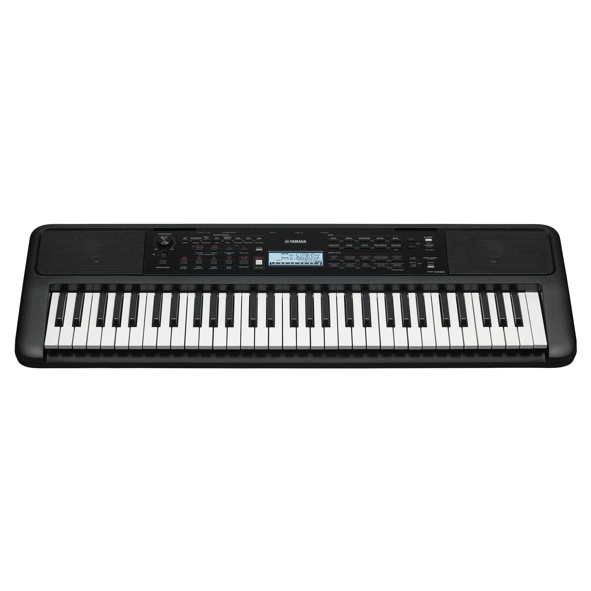 Keyboard YAMAHA PSR-E383 + statyw / NOWY / PSR E383 / PSR E-383