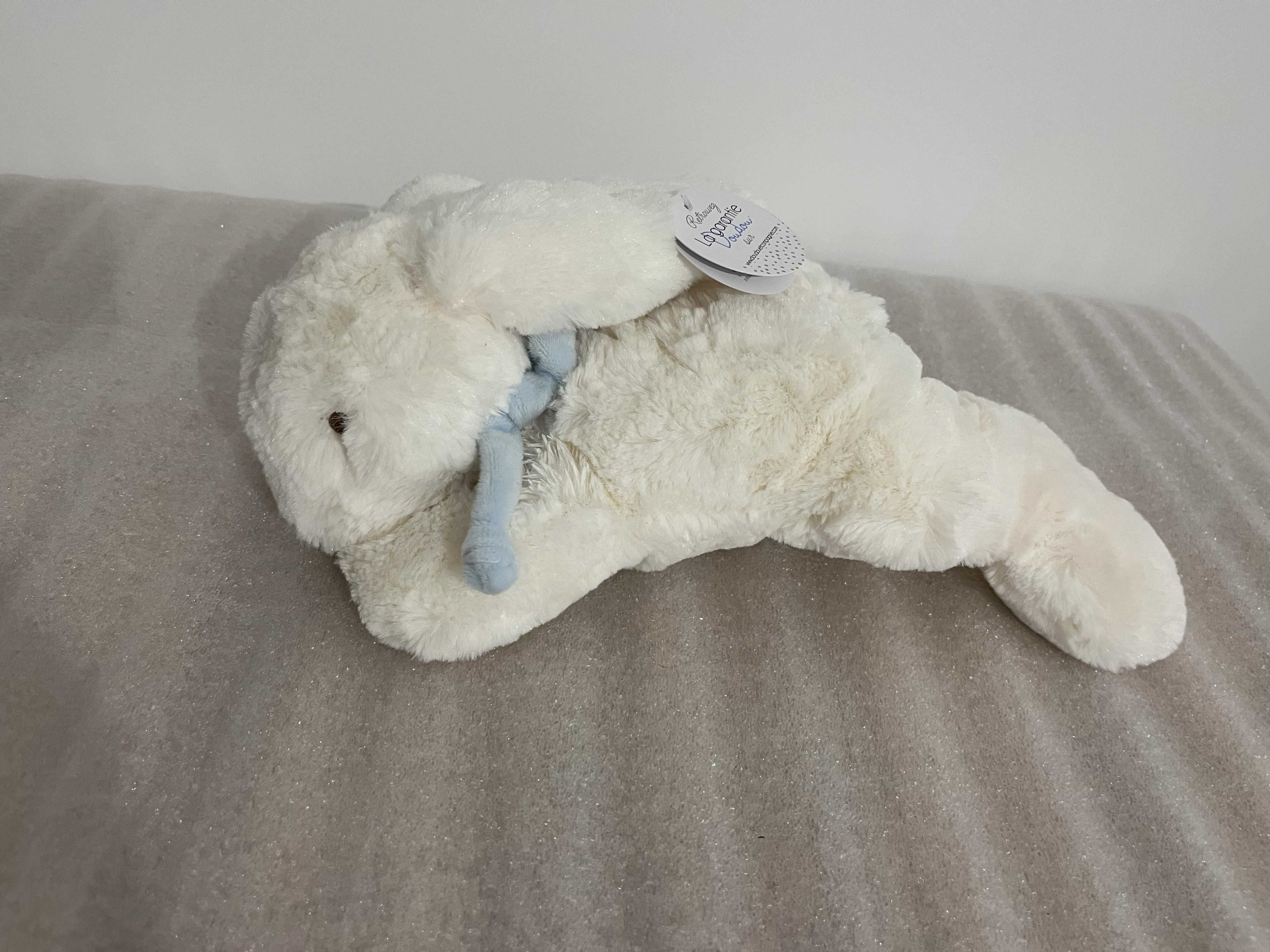 Pluszowy zajączek maskotka Lapin Bonbon Doudou et Compagnie 30 cm