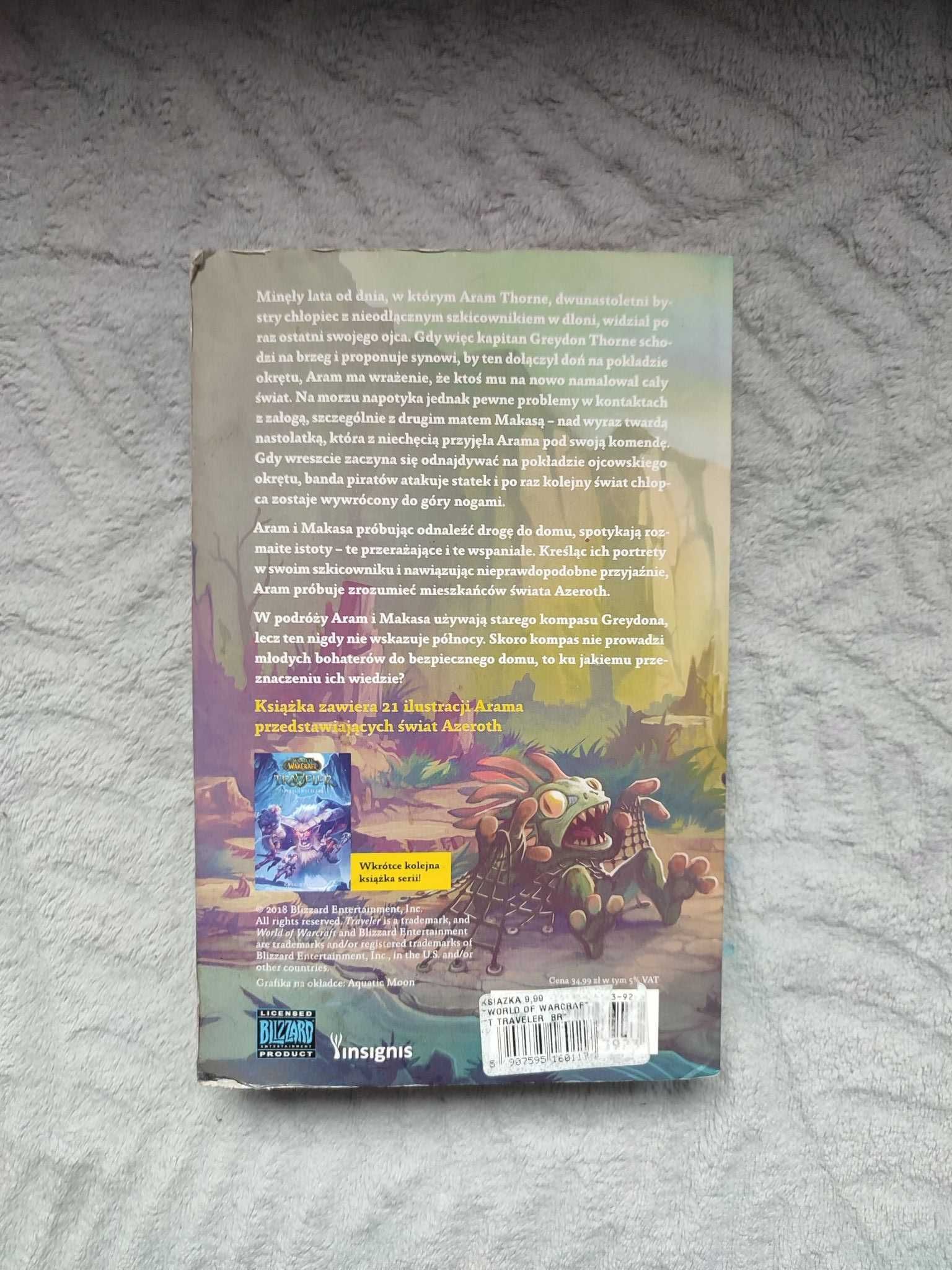 Książka WoW Traveler - Wędrowiec - World of Warcraft