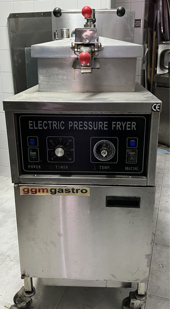 Fritadeira eléctrica de alta pressão - 24 litros (12 kW