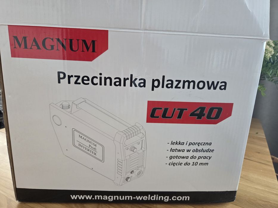 Przecinarka plazmowa Magnum CUT 40, plazma ręczna 10 mm