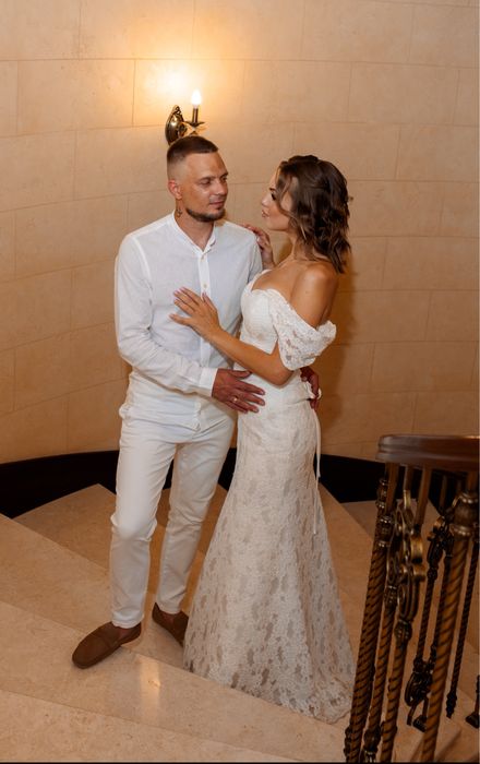 Весільна сукня корсетна рибка Allure S/M