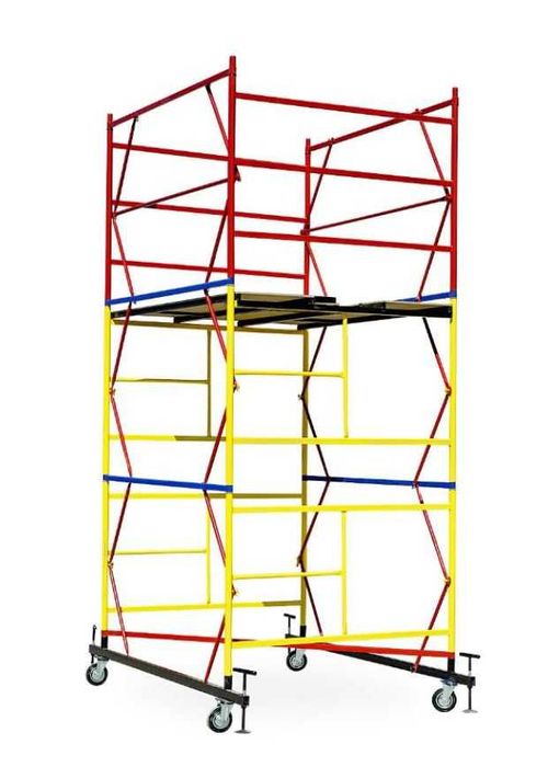 Тур вышка на колесах, вышки строительные, передвижная вышка