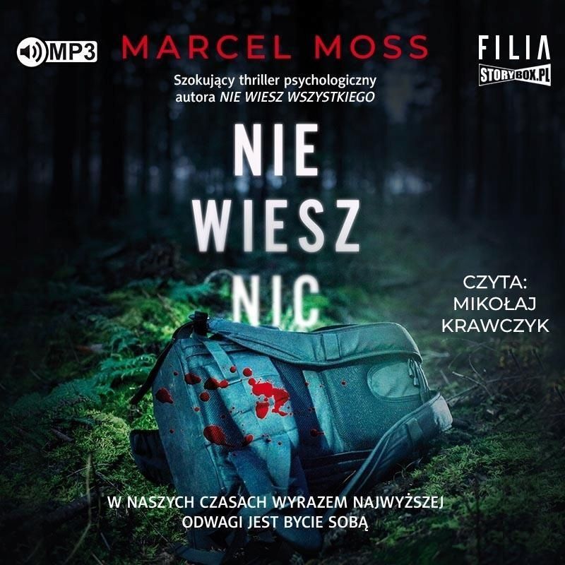 Nie Wiesz Nic Audiobook, Marcel Moss