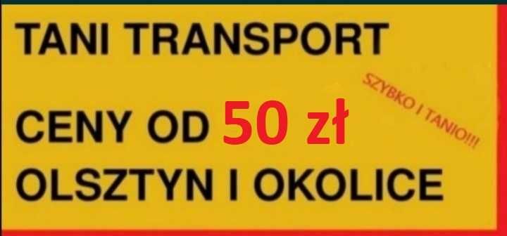 Usługi Transportowe Olsztyn bagażówka 7 dni w tygodniu