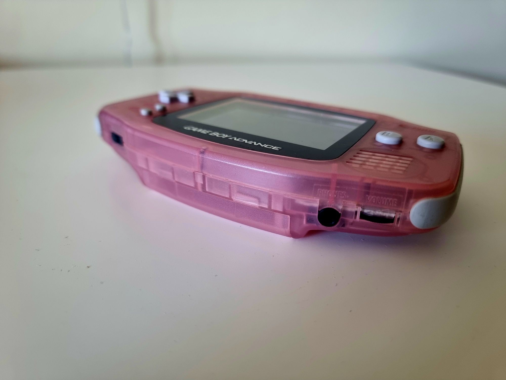 Konsola Gameboy Advance komplet box różowa GBA