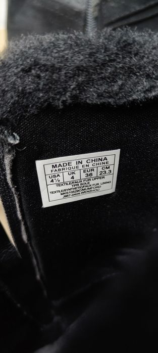 Buty śniegowce botki damskie Michael Kors Mumford rozm 38 wkład 24 cm