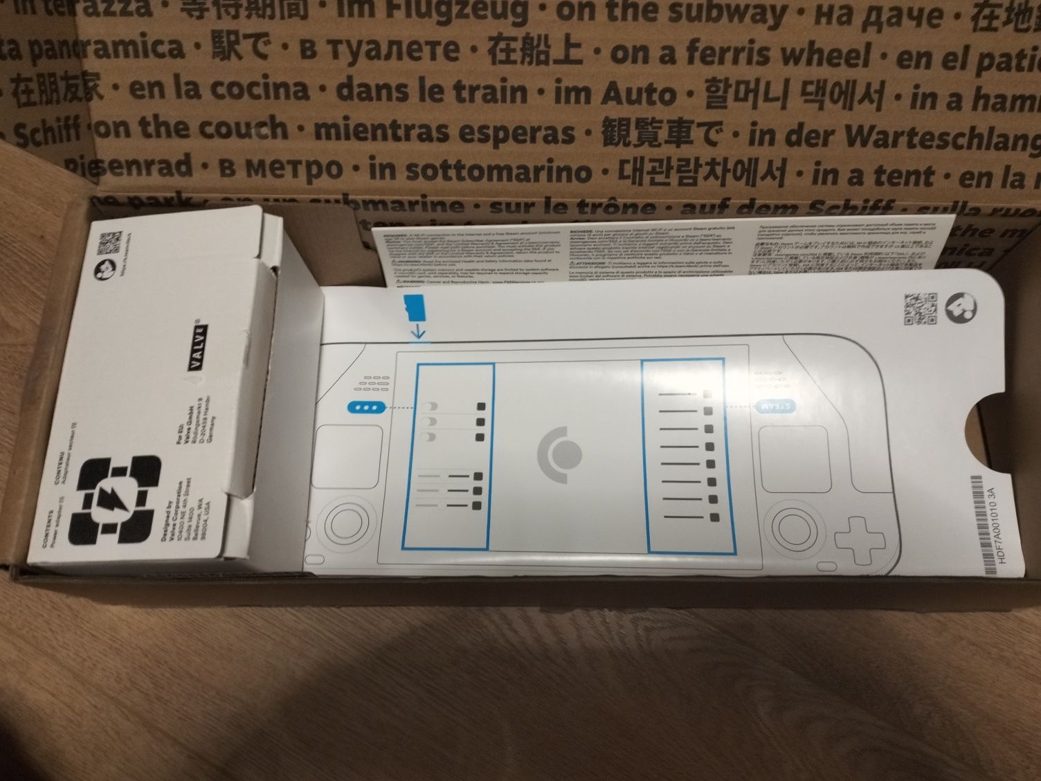 Steamdeck 64 GB +  256 GB SD-карта ідеальний стан