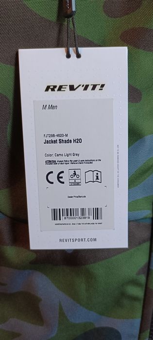 Kurtka motocyklowa tekstylna  męska Rev'it Shade H2O Camo rozmiar M