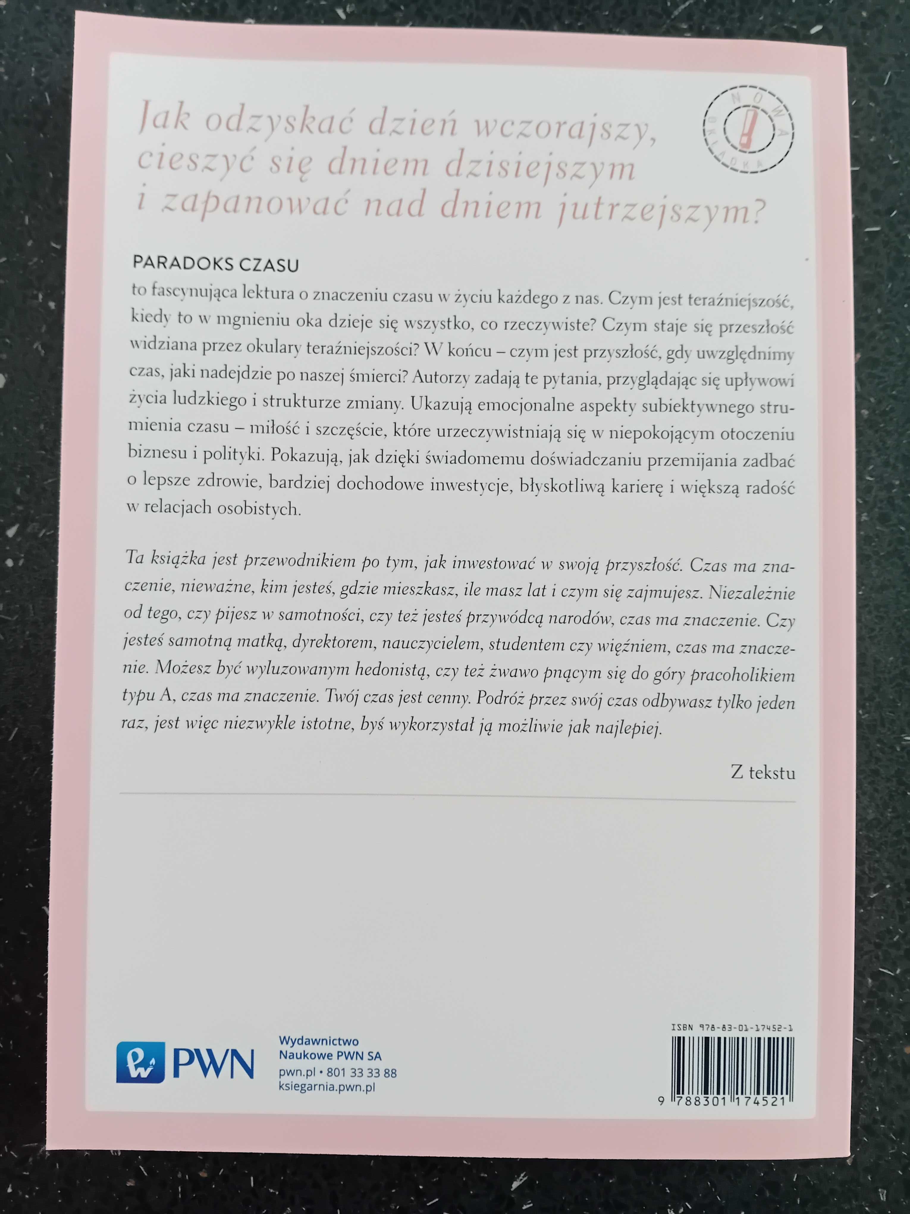 Paradoks czasu. Zimbardo