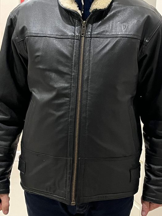 kożuch męski naturalny