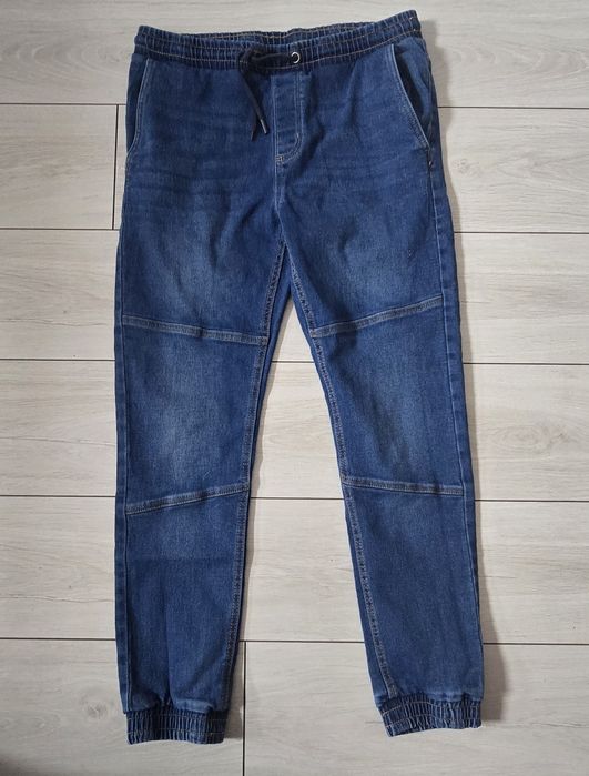 Jeansy miękkie.w.pasie guma
