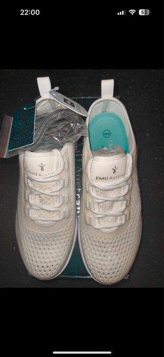 Buty Emu biale snakersy