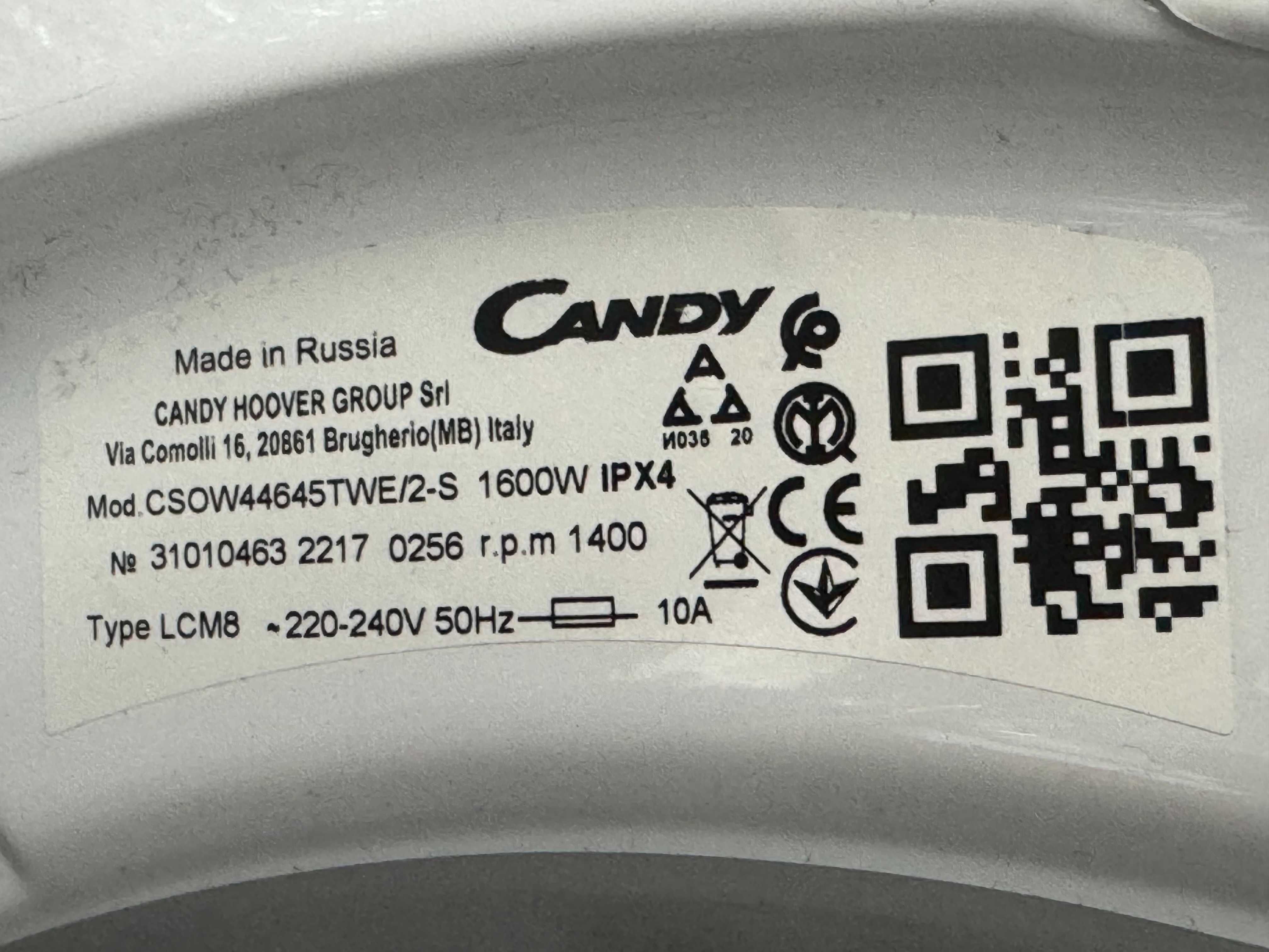 Pralko-suszarka Candy jak nowa SLIM