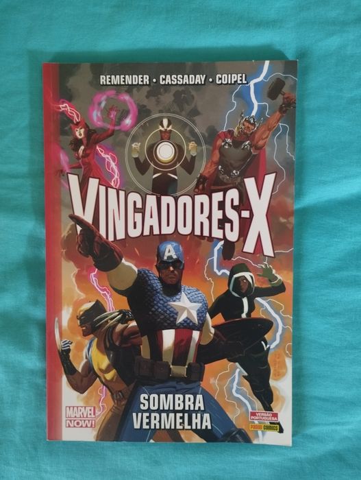 Banda desenhada Vingadores X Sombra Vermelha