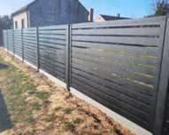Ogrodzenie, furtki i bramy panelowe 3D lub palisadowe z profili 8-20cm