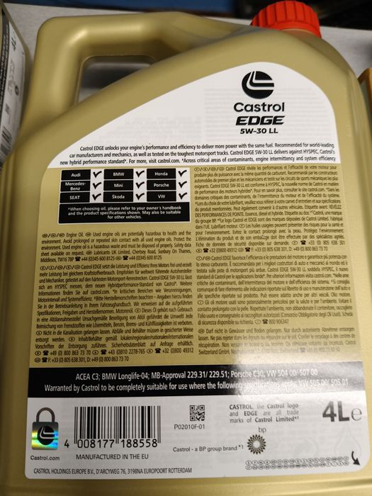 Castrol Edge 5w30 LL 4 litry najtaniej!!