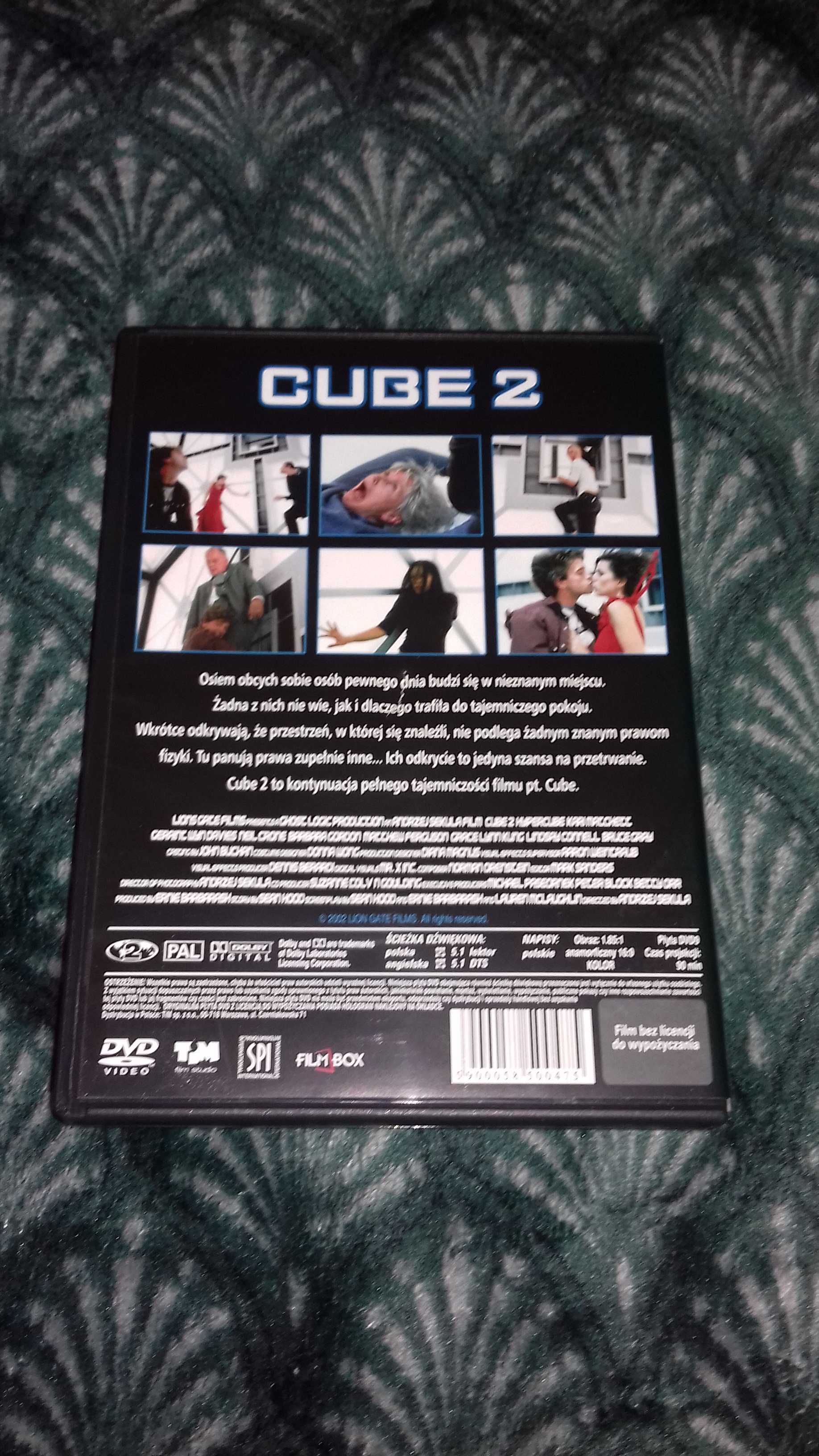 Film DVD Cube 2 horror / thriller