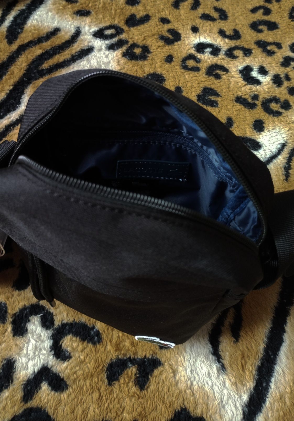 Месенджер Lacoste + мавпа Kipling в подарунок ( сумка, барсетка)
